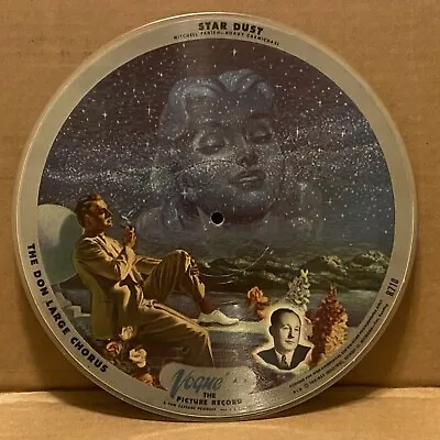 VOGUE PICTURE DISC 710 VG+ Don Large Bells Of St Mary’s Star Dust • $24.99