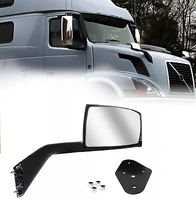 2004 - 2017 Volvo VN VNL Chrome Hood Mirror Passenger Side (Replaces 82361059) • $59.99