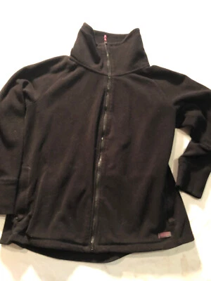 $16 • Buy Calvin Klein Performance Black Fleece Sweatshirt Turtleneck Cozy Warm Pink XL