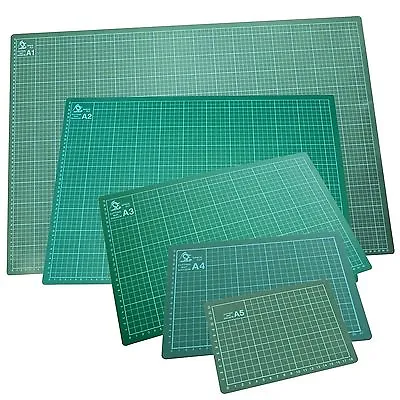 A1 A2 A3 A4 A5 Cutting Craft Mat Self Healing Non Slip Printed Grid Quality • £4.95