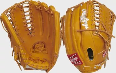 New Rawlings Pro Preferred Mike Trout 12.75  Baseball Glove RHT Brown/Red • $379.95