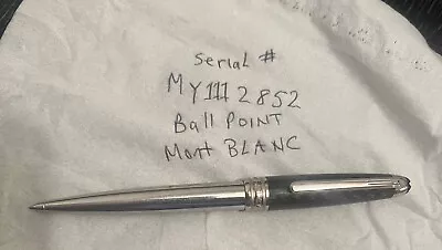 Montblanc Limited Edition Ballpoint Pen • $300