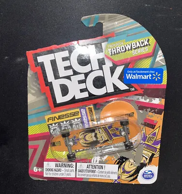 Tech Deck - Throwback Series - Finesse - Ultra Rare Longboard Fingerboard • $9.99