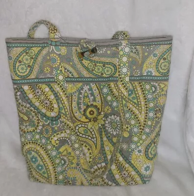 Vera Bradley Lemon Parfait Beautiful Tote Bag Excellent • $19.99