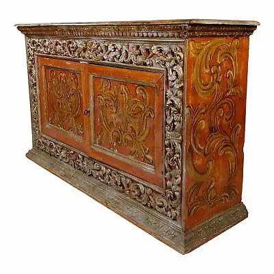 18th Century Fabulous Italian Painted Credenza   • $10500