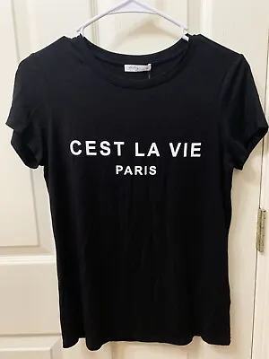 C'est La Vie T-shirt Women's -SPIdeals Designs • $9