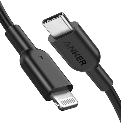 Anker USB C To Lightning Cable 6ft Apple MFi-Certified Charging For IPhone 14/13 • $26.99