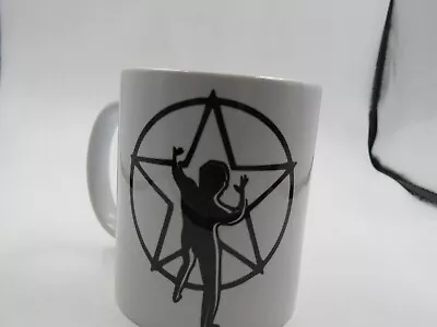 Rush Starman Coffee Tea Cup Mug White W/ Black Starman 2112 Music Band Logo • $19.99