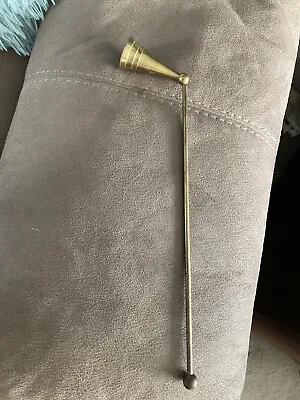 £6 • Buy Vintage Brass Candle Snuffer