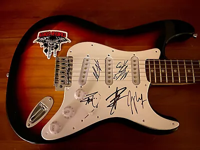 Avenged Sevenfold Signed Guitar X5 Synyster Gates M Shadows A7X Proof • $4999.99