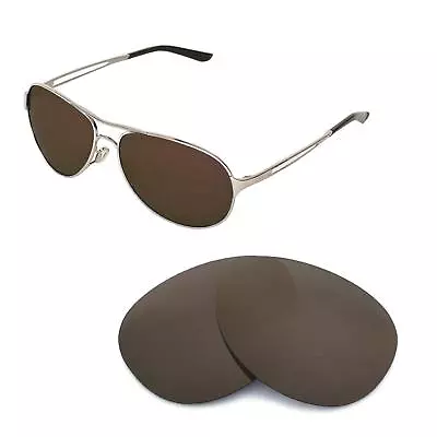 New Walleva Brown Polarized Replacement Lenses For Oakley Caveat Sunglasses • $29.99