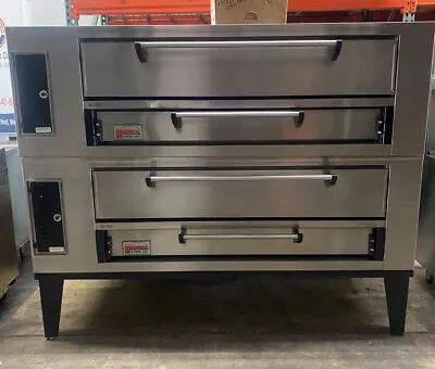 Marsal SD-660 STACKED Gas Deck-Type Pizza Bake Oven • $16900