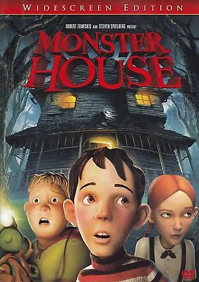 Monster House (DVD) (Widescreen) (VG) (W/Case) • $3.57