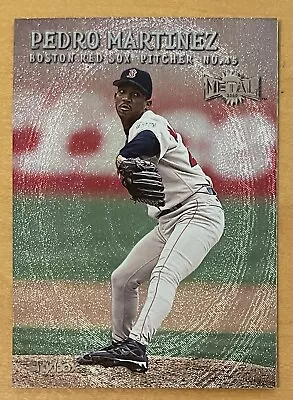 Pedro Martinez 2000 Sky Box Metal Baseball #44 Boston Red Sox HOF Star NM-MT • $1.42
