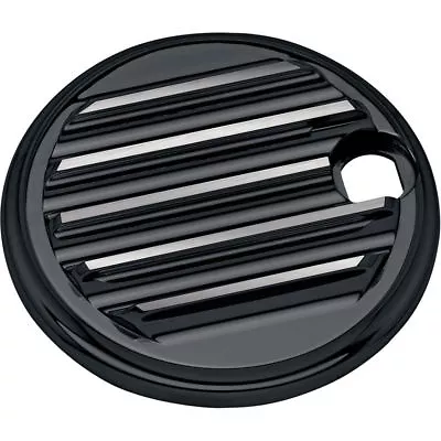 Carl Brouhard Black Finned Fuel Door For 1992-2007 Harley Touring • $116.95