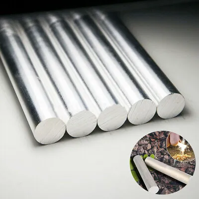 Mg 99.99％ Magnesium Rod Bar 16mmX9cm Light Fire Starter Outdoor Survival USA+ • $8.79