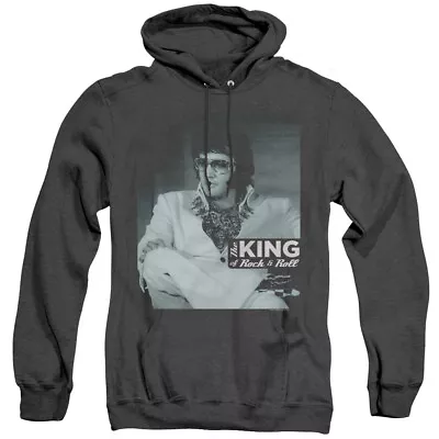ELVIS PRESLEY GOOD TO BE Licensed Hooded Sweatshirt Heather Hoodie SM-3XL • $47.95