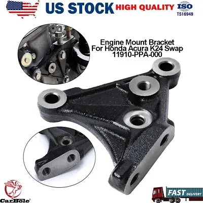 11910-PPA000 Engine Mount Bracket Passenger Side For Honda K24 Swap EG DC EK EP3 • $37.59