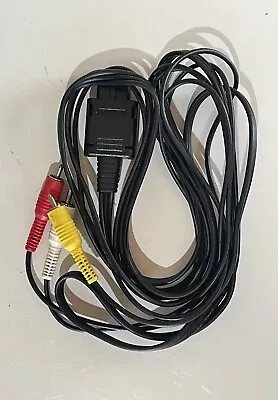 OFFICIAL ORIGINAL OEM Super Nintendo N64 Gamecube SNES AV RCA Video Cable        • $7