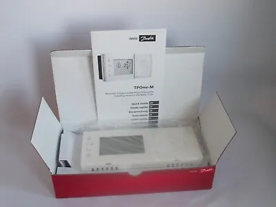 NEW Danfoss TPOne-M Programmable Room Thermostat 087N785200 DHW Selectable Timer • £24