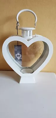 NEXT Heart Lantern White • £25