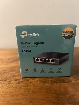 TP-Link TL-SG105E 5 - Port Gigabit Easy Smart Switch New-Sealed Box • $9.75