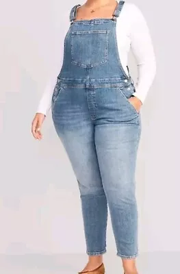 NWT Women's Old Navy O.G. Straight Jean Overalls Size 20 • $19.76