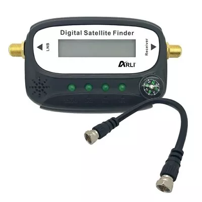 £25.99 • Buy Signal Meter Sat Finder Digital ARLI With LCD Display Compass Strength Meter UK