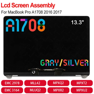 $179.99 • Buy A1708 LCD Screen Display Assembly Replacement For MacBook Pro M1 2017 EMC3164