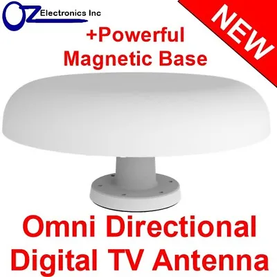 NEW OMNI-DIRECTIONAL Outdoor Caravan / RV Digital TV Antenna Kit With Boost Kit • $69