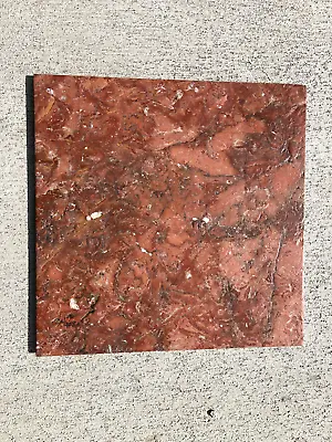 Mars Canyon 18x18x1/2 Remodel Red Marble Floor Tile (8 Tiles) T-26 • $240