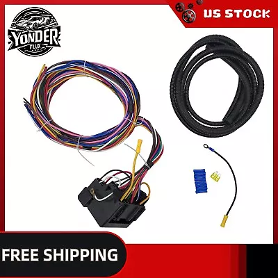 12 Circuit Universal Wiring Harness Muscle Car Hot Rod Street Rod XL Wires • $28.37