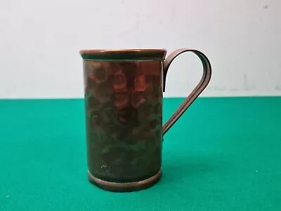 Small Vintage 4  Hammered Copper Tankard • £0.99