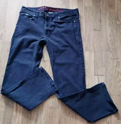 Vans Jeans Men 32x30 Black Denim Jeans Pants Straight Leg  • $19.80