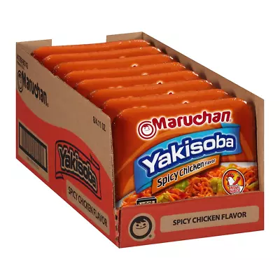 Maruchan Yakisoba Spicy Chicken Flavor 4.11 Oz [Pack Of 8] • $15.49