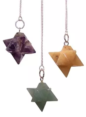 Merkaba (star) Pendulums (asst) Special Magic Pendulums • £9.53