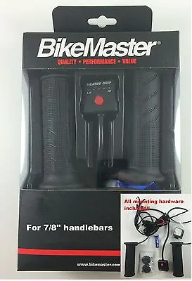 BikeMaster Heated Grips Fits 7/8  Handlebars Ducati Aprilia Buell • $59.82