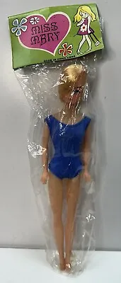 Vintage Miss Mary Hong Kong Barbie Clone New In Package Mod Flower Power Card • $24