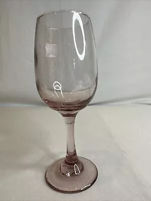 Libbey Pink Wine Glass Rose Stemware Replacement Vintage • $19.80