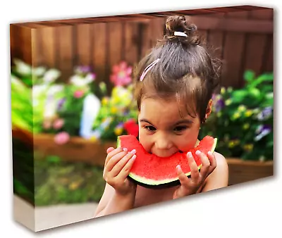 £21.59 • Buy Canvas Picture Print Photo Personalised Canvas Wall Art Framed Artwork Hanging