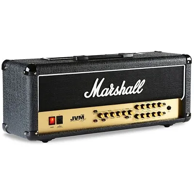 Marshall JVM Series JVM205H 50W Tube Guitar Amp Head Black 194744861604 OB • $1691.99