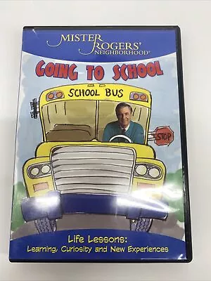 Mister Rogers' Neighborhood DVD Going To School Life Lessons Curiosity • $8