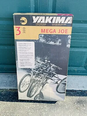 YAKIMA MEGA JOE 3 Bike Back Truck Car Rack NEW • $49.99