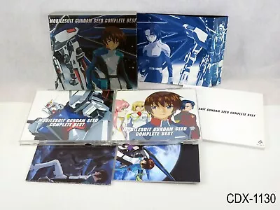 Gundam Seed Complete Best CD + DVD Limited Music CD OST Mobile Suit JP US Seller • $23.99