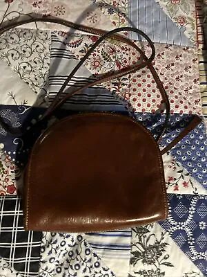 Margot Brown Leather Shoulder/crossbody Bag • $15