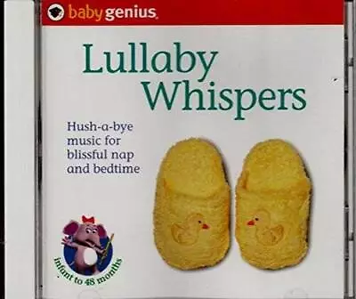 Lullaby Whispers - Audio CD By Baby Genius - VERY GOOD • $6.98