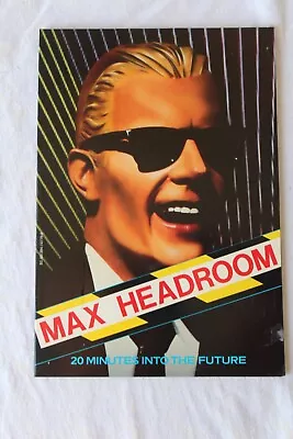 Max Headroom - 20 Minutes Into The Future Picture Book Very Good VG Paperback • $14.99