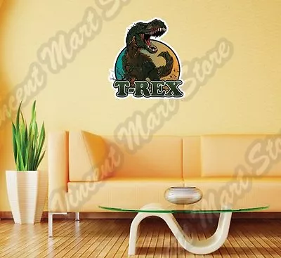 Dinosaur Tyrannosaurus T-Rex Jurassic Wall Sticker Room Interior Decor 20 X25  • $19.99