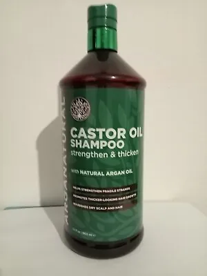 ARGANATURAL Strengthening &Thicken Castor Oil Shampoo With Natural Argan Oil  • £24.99