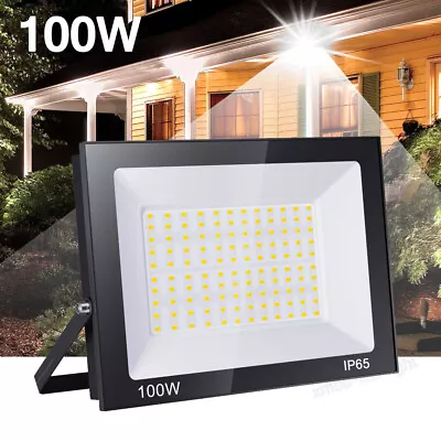 100W LED Flood Light Outdoor Security Spotlight Landscape Garden Yard Lamp 110V • $14.99